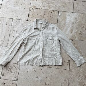 Erika Men's Light Tan Casual Button-Down Shirt